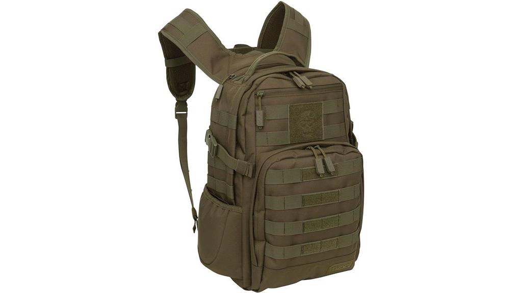 olive green tactical backpack