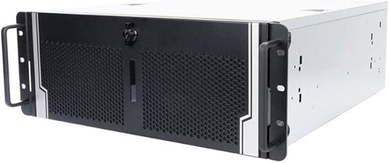 open bay 4u server chassis