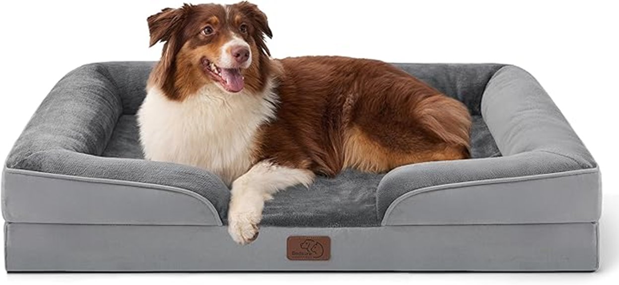 orthopedic waterproof dog bed