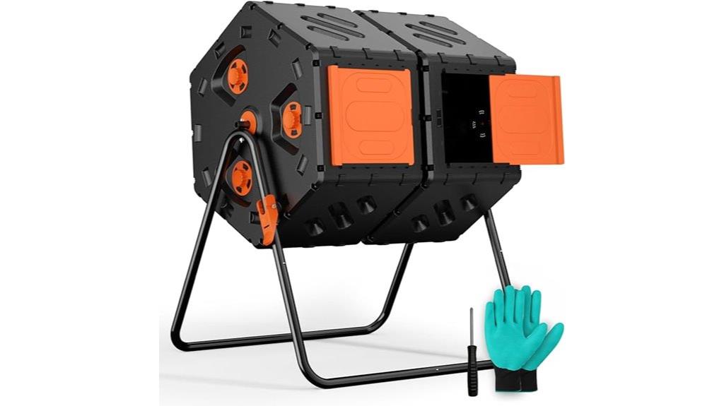 outdoor 45 gallon compost bin