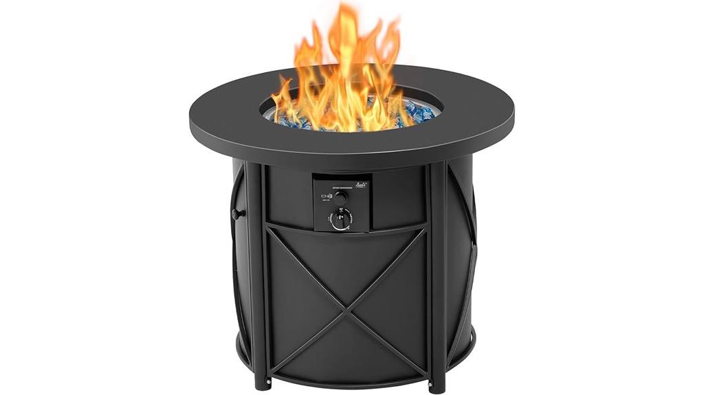 outdoor propane fire pit