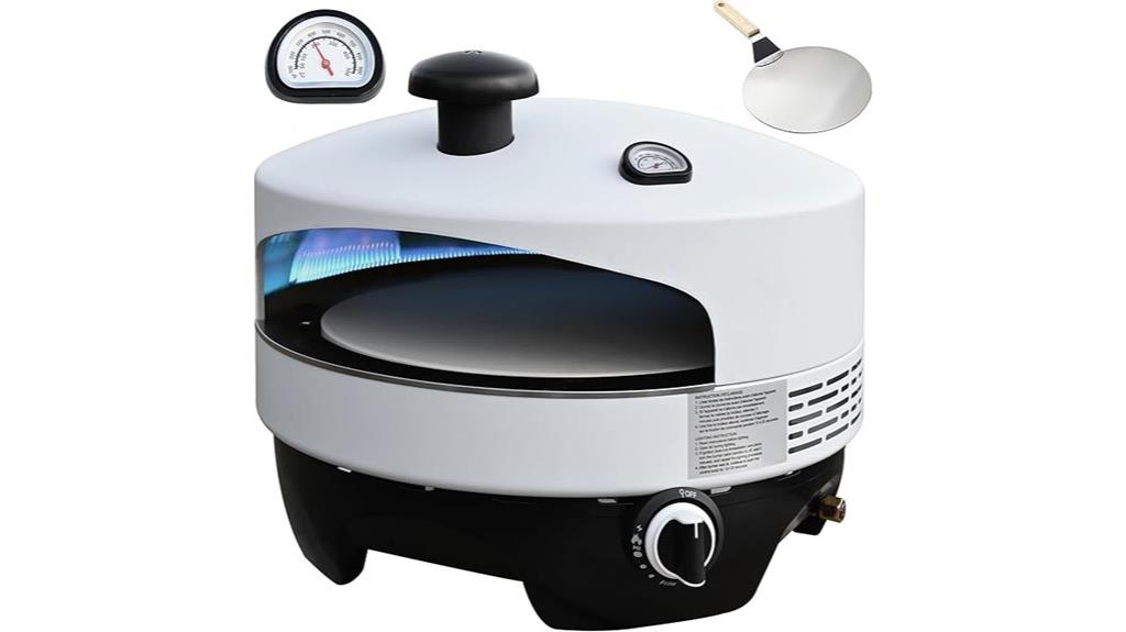 outdoor propane pizza oven