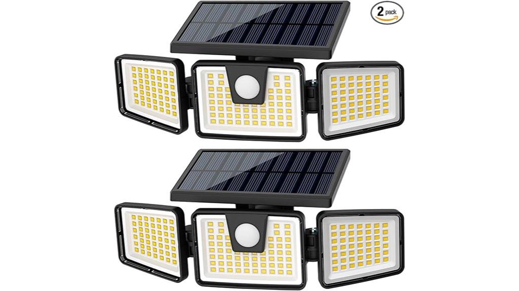 outdoor solar motion lights