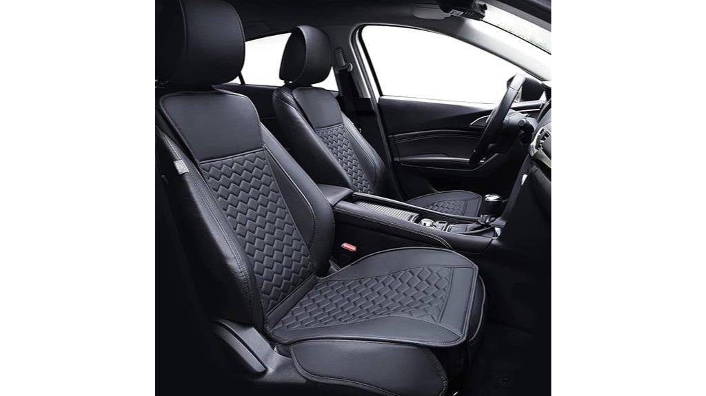 pair of car seat covers
