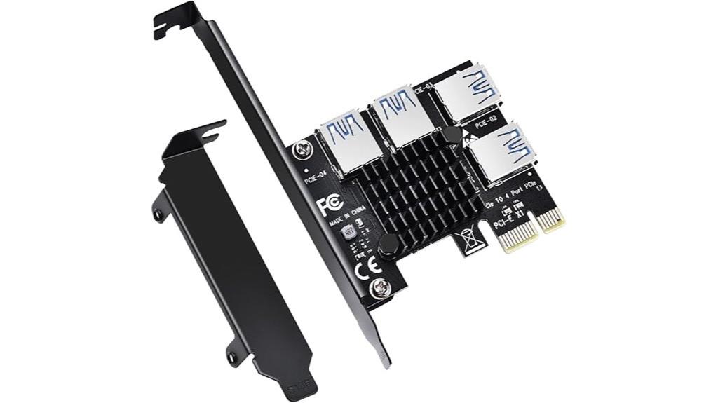 pcie mining riser card