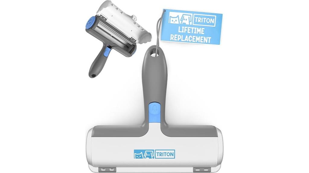 pet hair remover with compartment