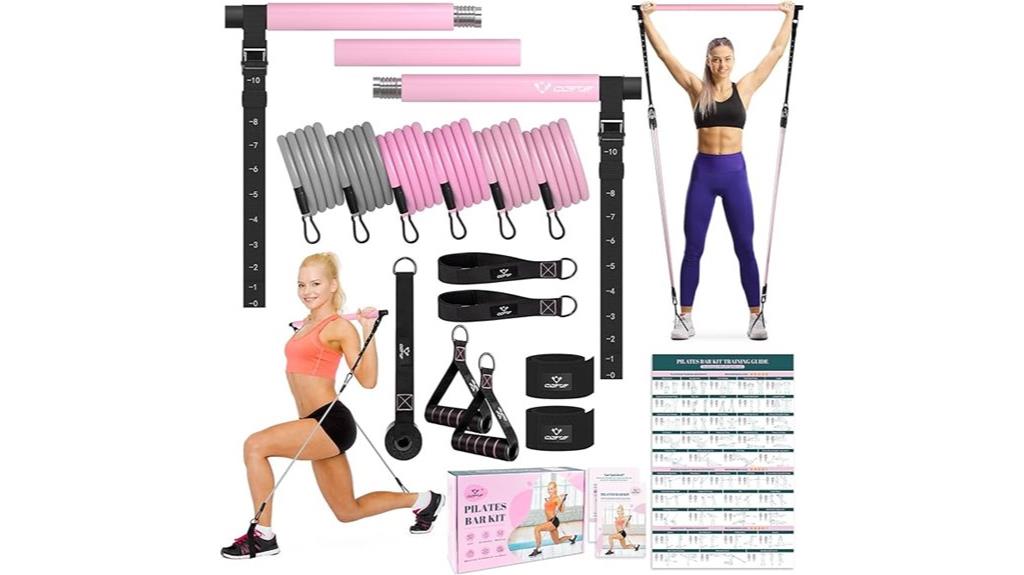 pilates resistance band kit