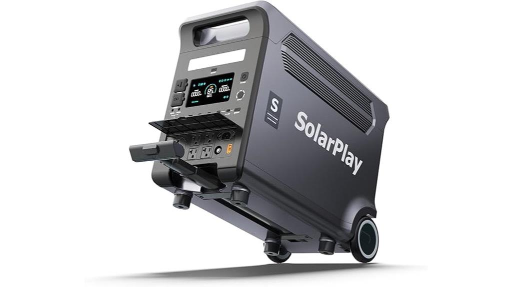 portable 3840wh solar power