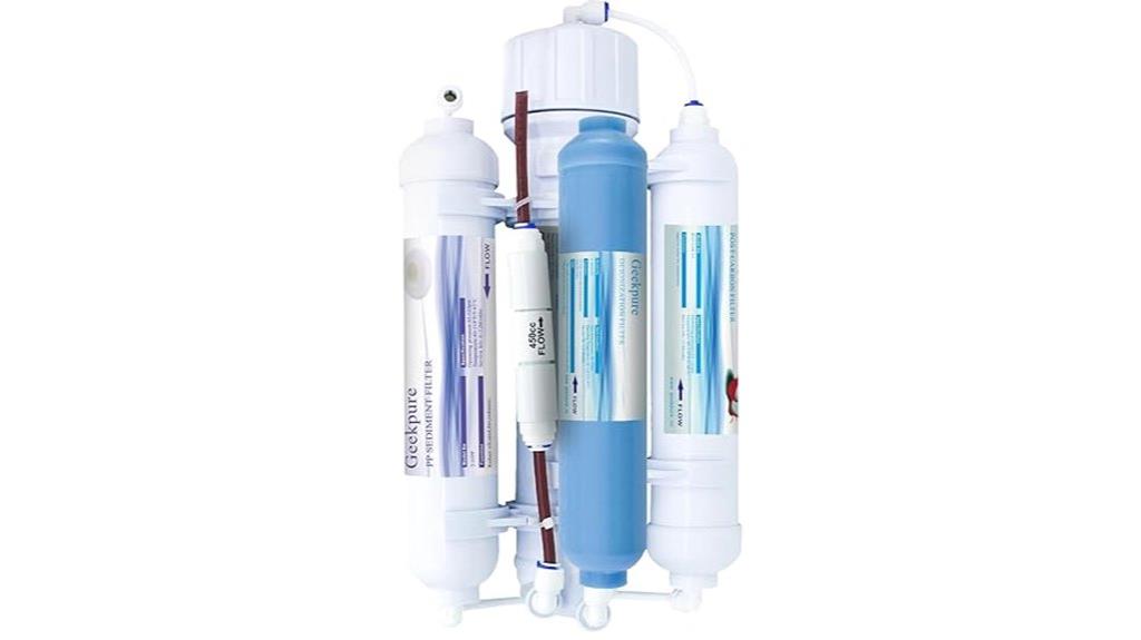 portable 4 stage aquarium filtration