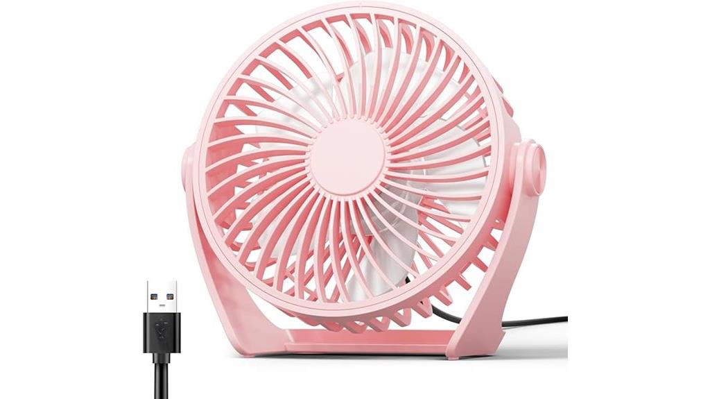 portable 5 inch usb fan