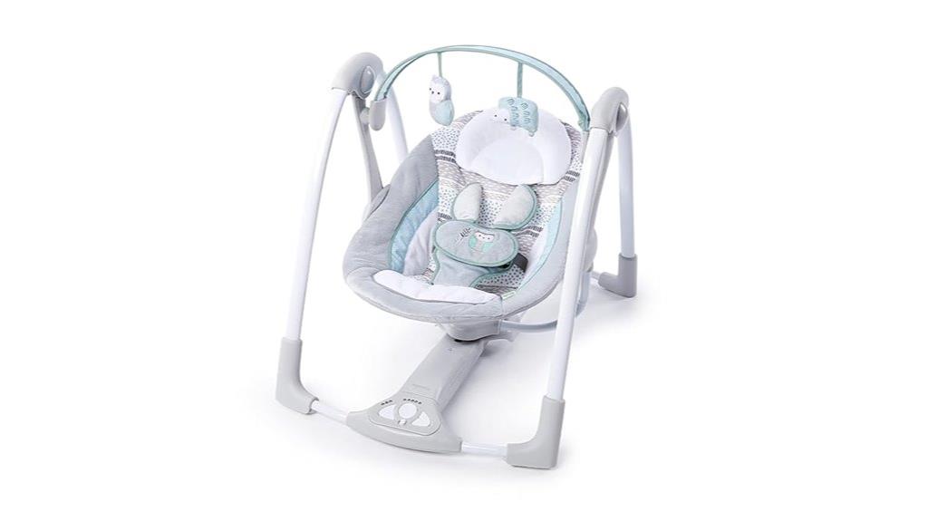 portable baby swing with sounds