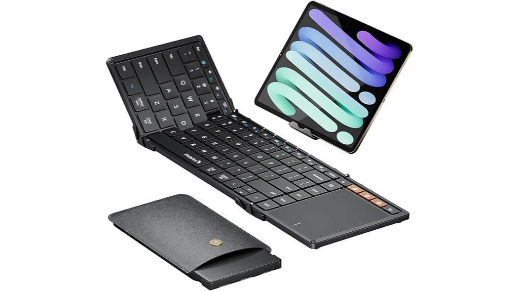 portable bluetooth folding keyboard