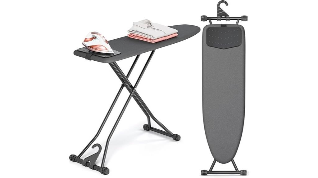 portable compact ironing board