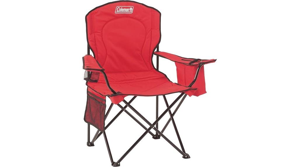 portable cooler camping chair