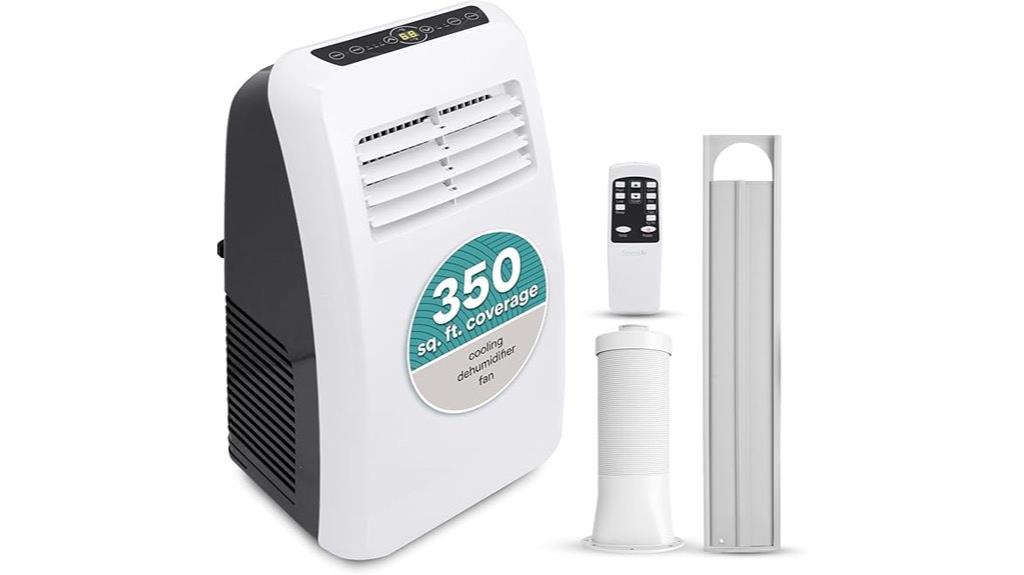 portable cooling and dehumidifying