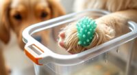 portable dog paw cleaning
