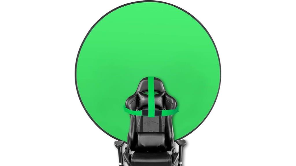 portable green screen setup