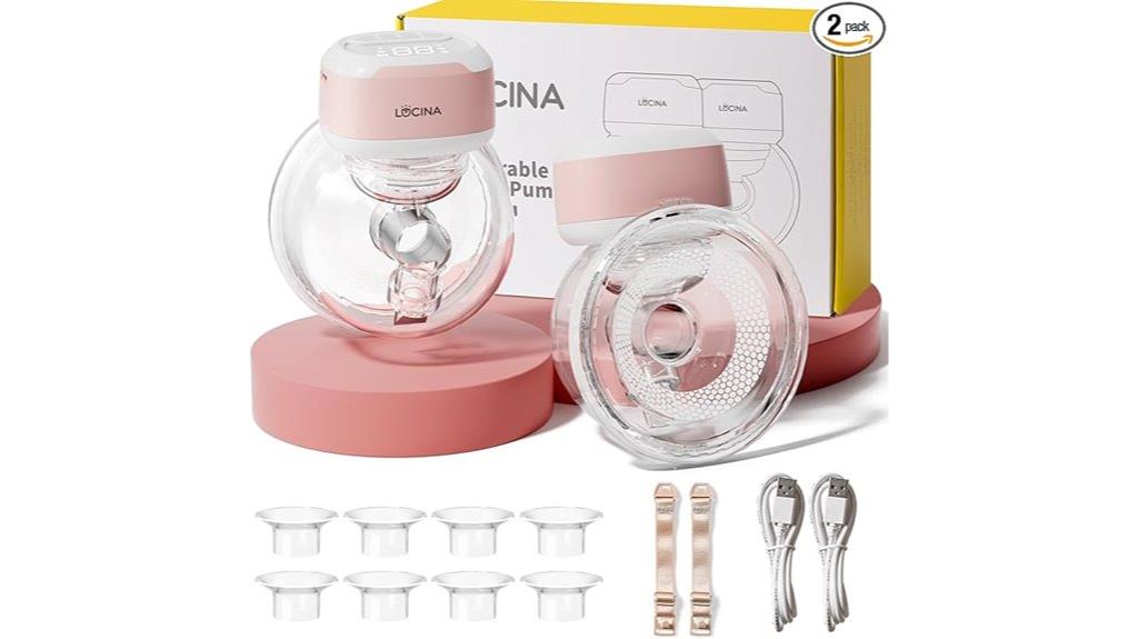 portable hands free pump