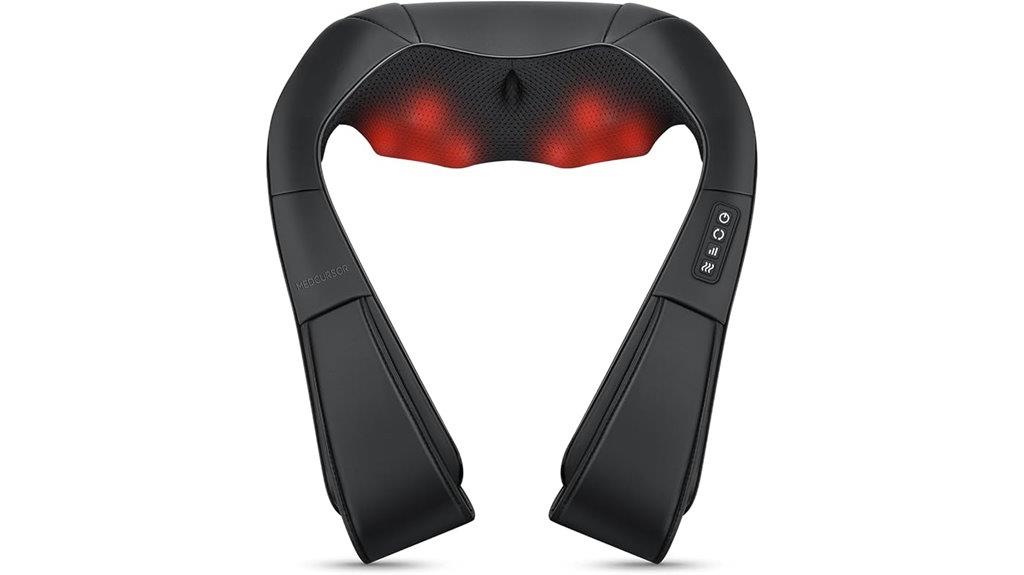 portable heat neck massager