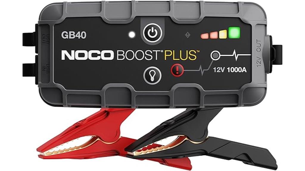 portable high capacity jump starter