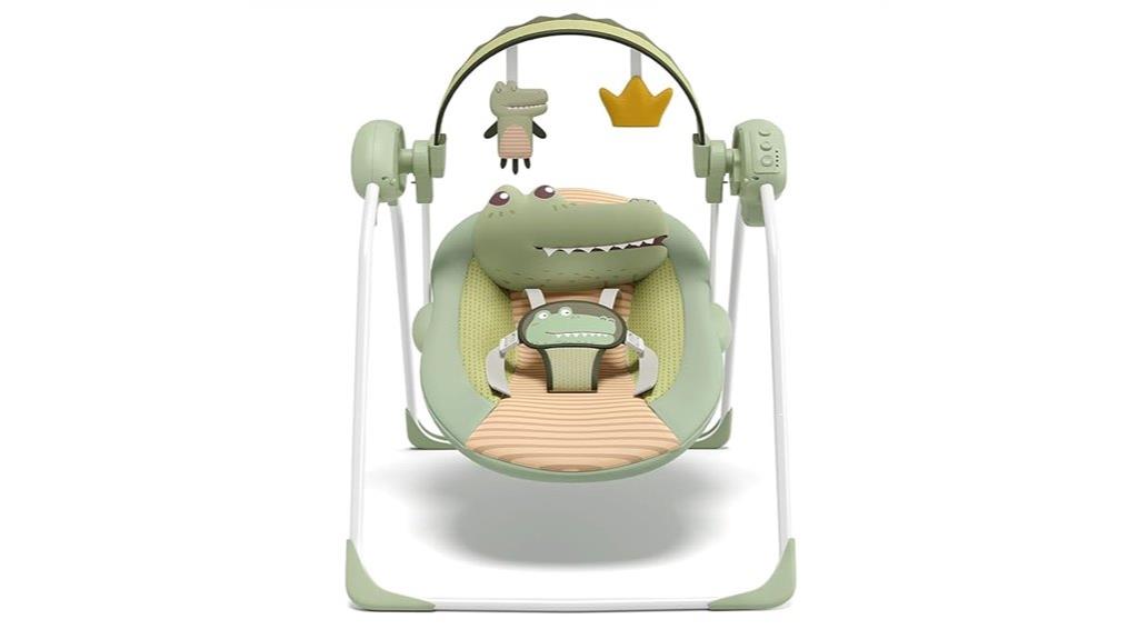portable infant swing features