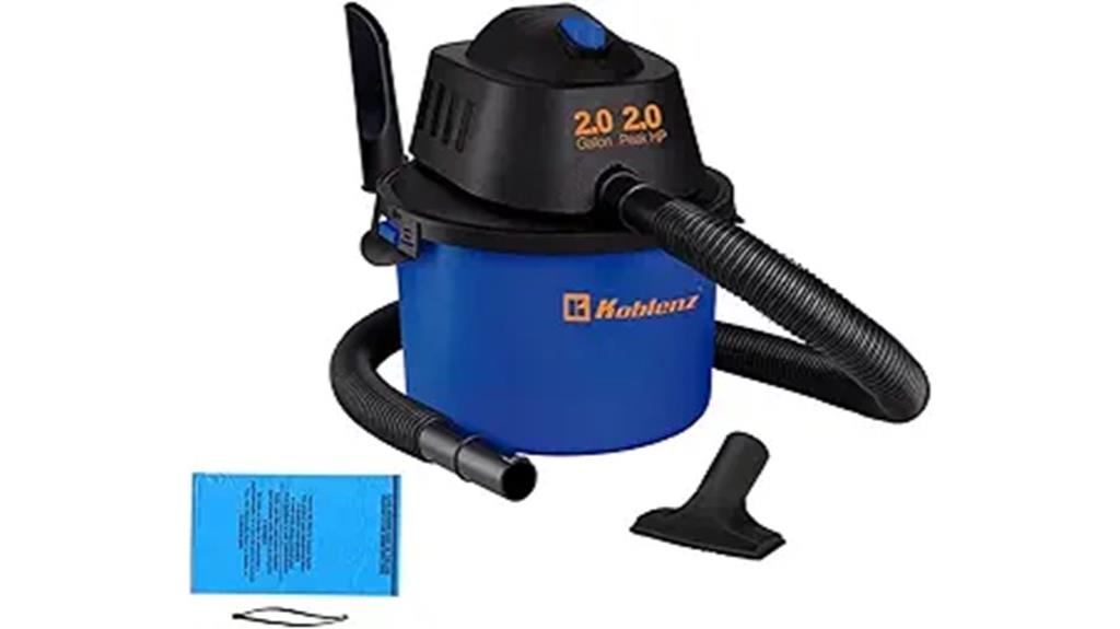 portable koblenz wet vacuum