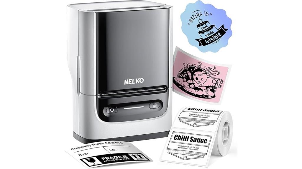 portable label maker device