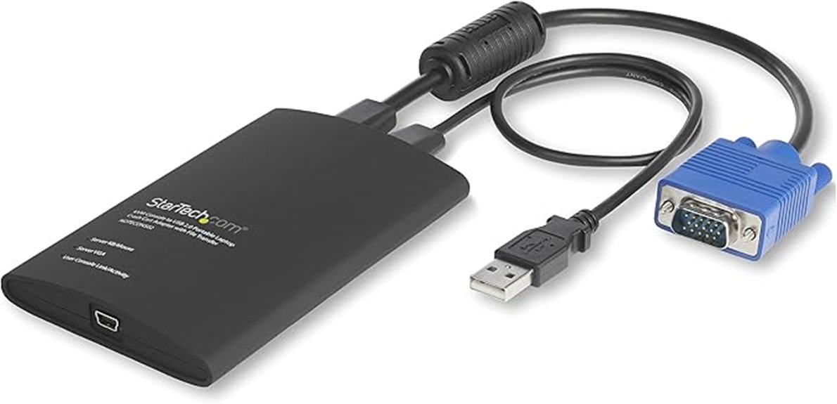 portable laptop kvm adapter