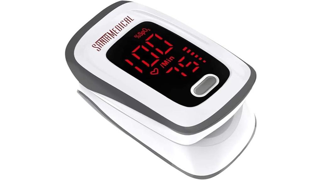 portable led display oximeter