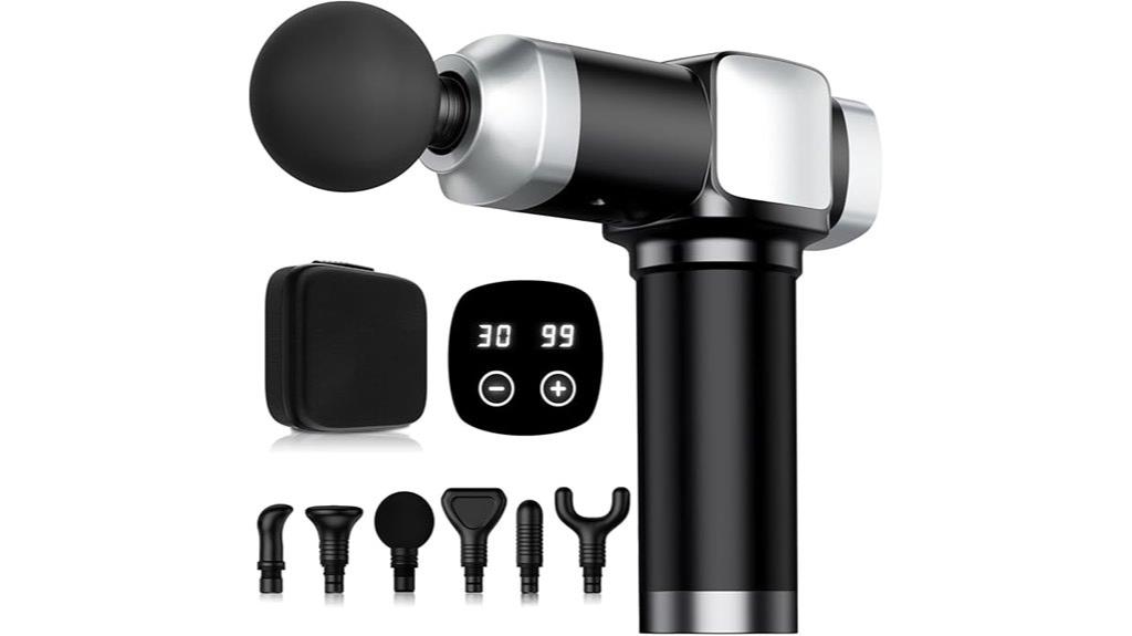 portable percussion muscle massager