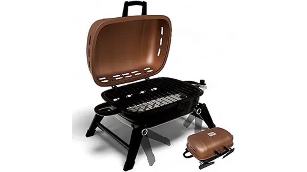 portable propane grill