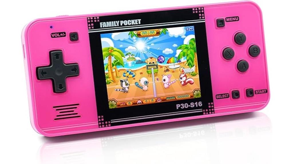 portable retro gaming device