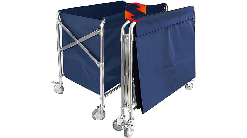 portable wheelable laundry baskets