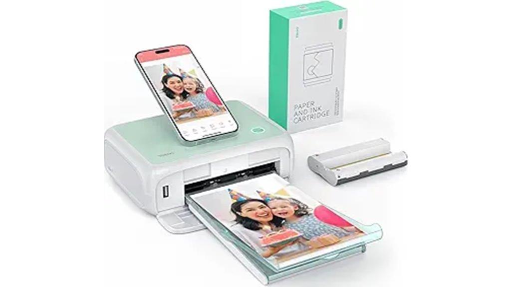 portable wi fi photo printer