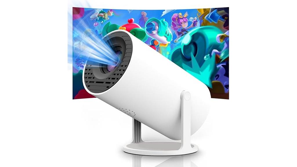 portable wifi bluetooth projector