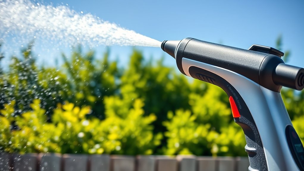 power nozzle portability assembly