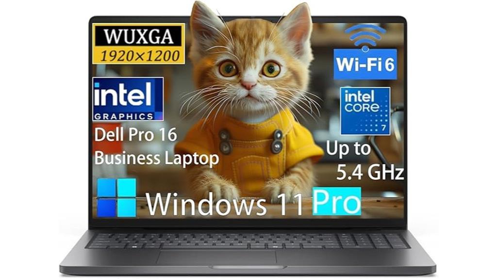 powerful 16 inch business laptop