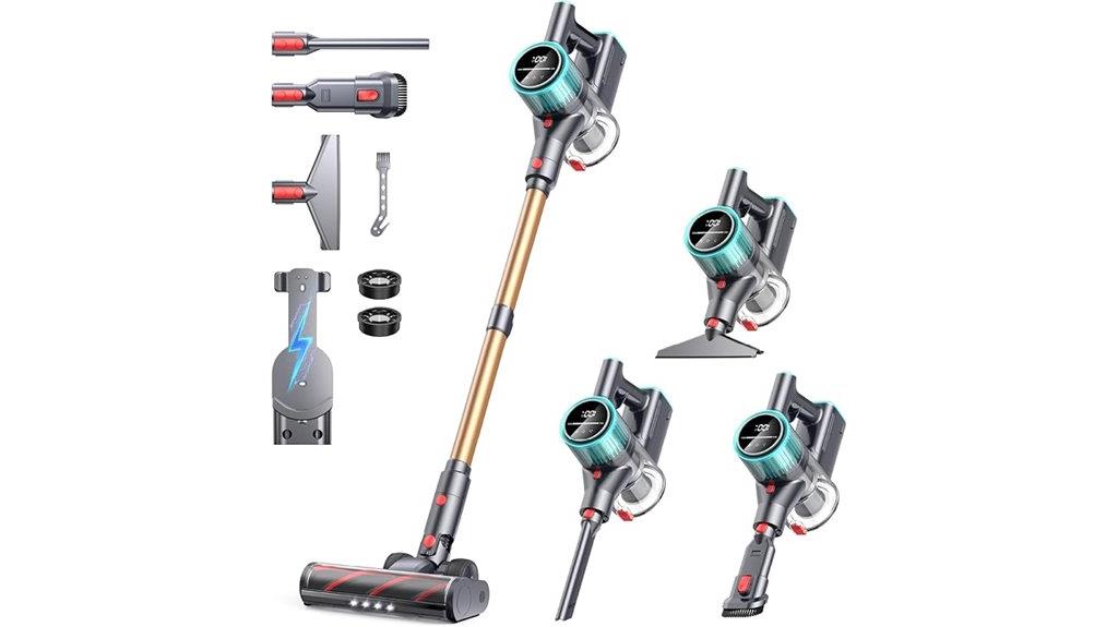 powerful cordless stick vacuum
