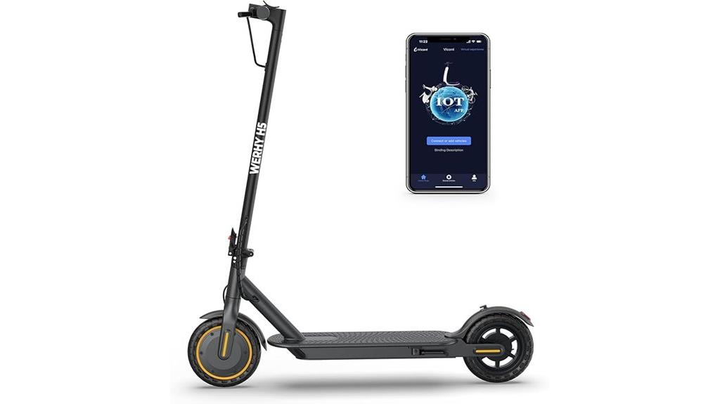 powerful foldable electric scooter
