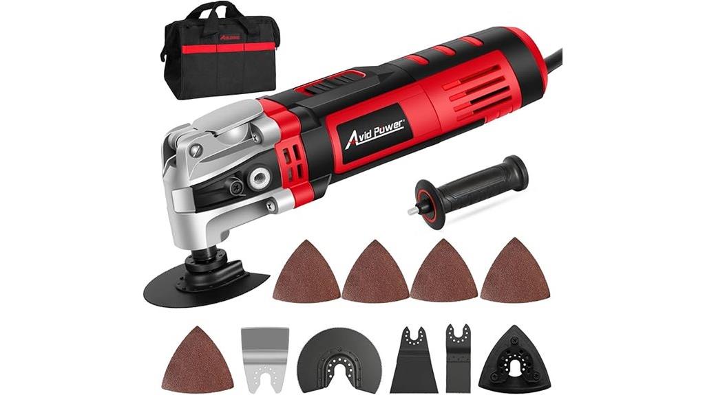 powerful multi tool with accessories