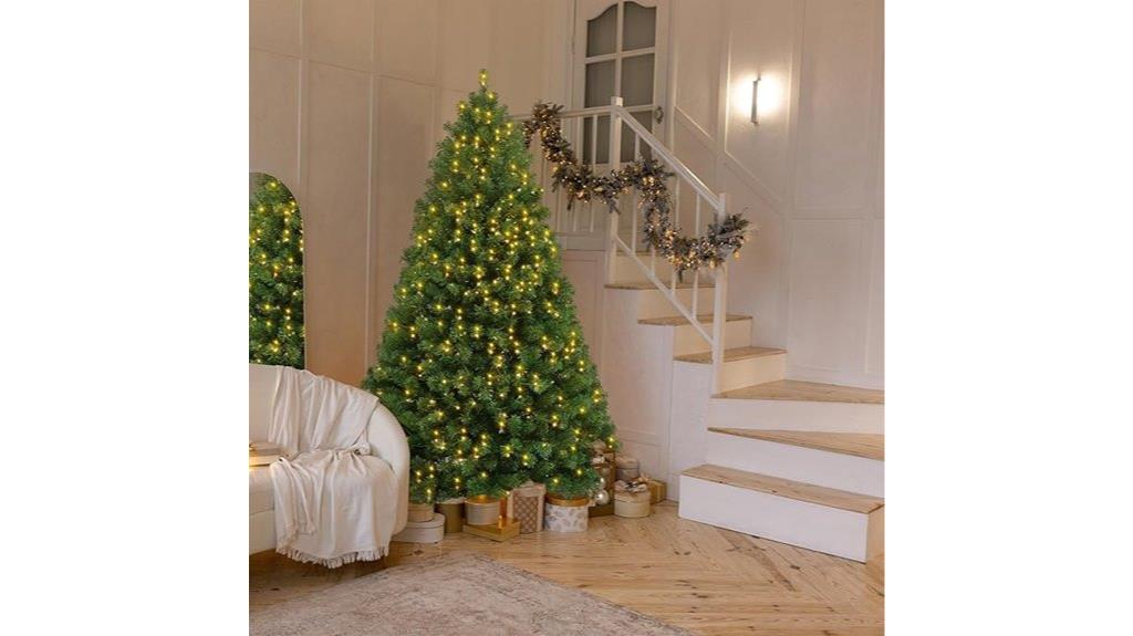 pre lit 6ft christmas tree