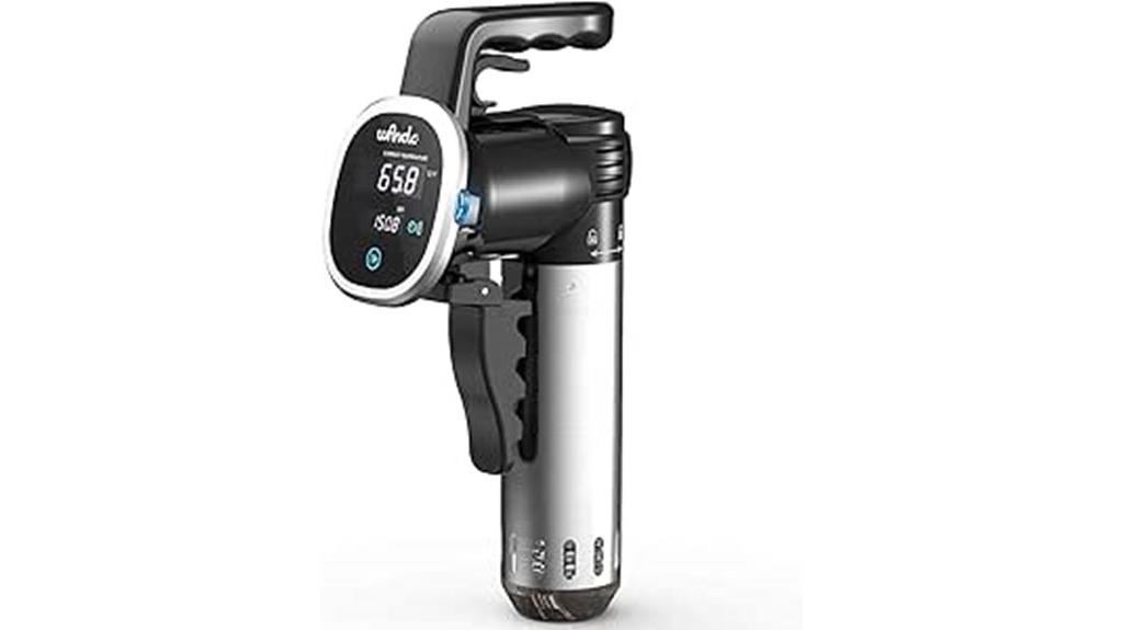 precise immersion cooking device