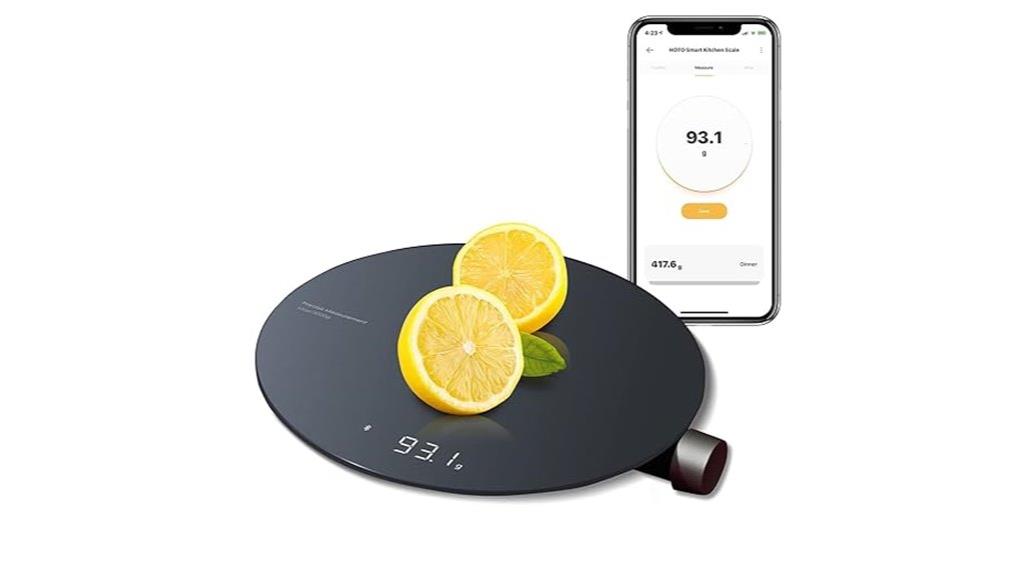 precise multi unit food scale
