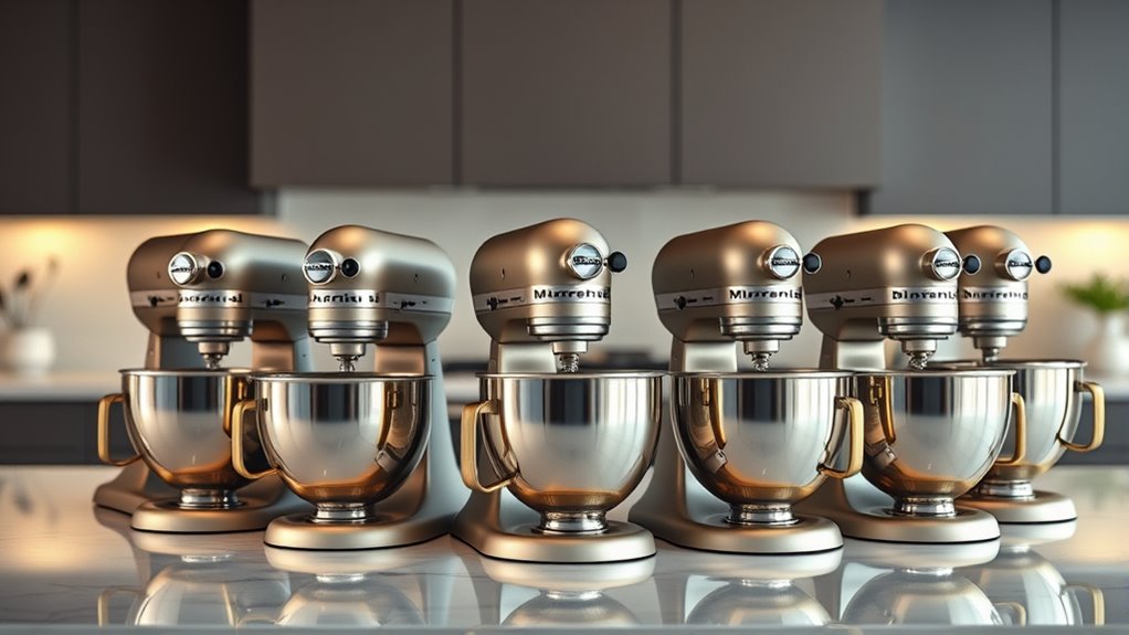premium baking mixer selections