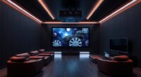 premium cinematic projector selection