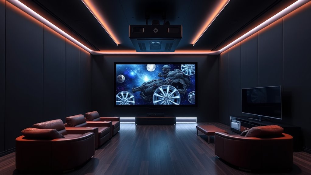 premium cinematic projector selection