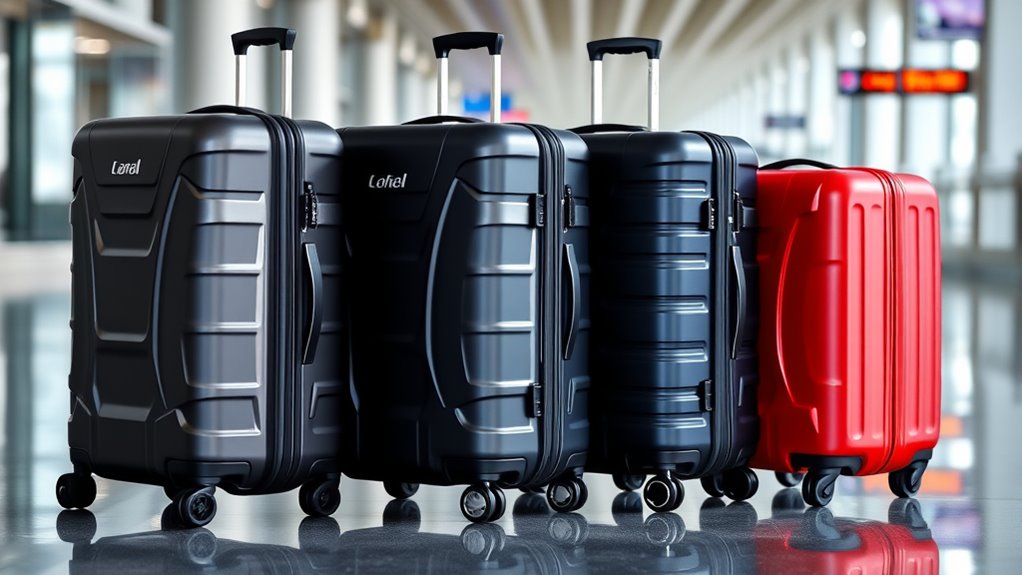 premium durable suitcase sets