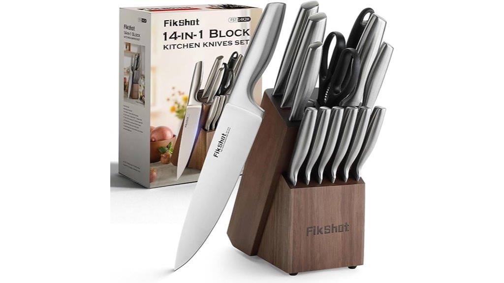 premium knife block set