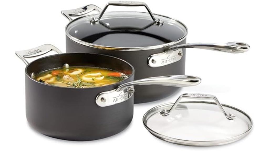 premium nonstick sauce pan set