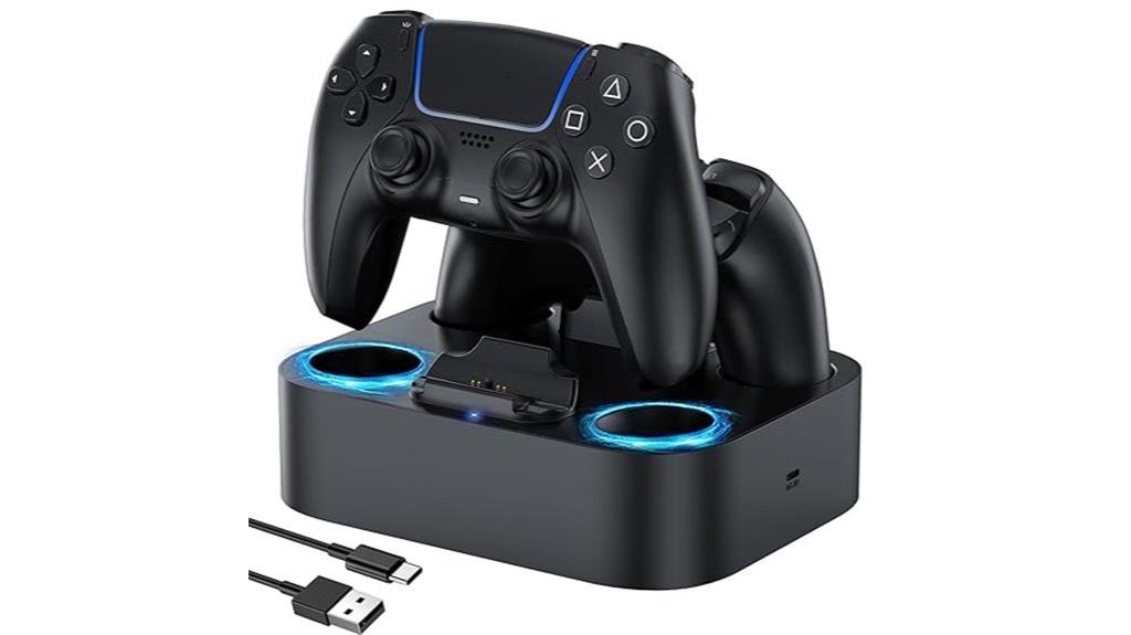 ps5 controller charging dock